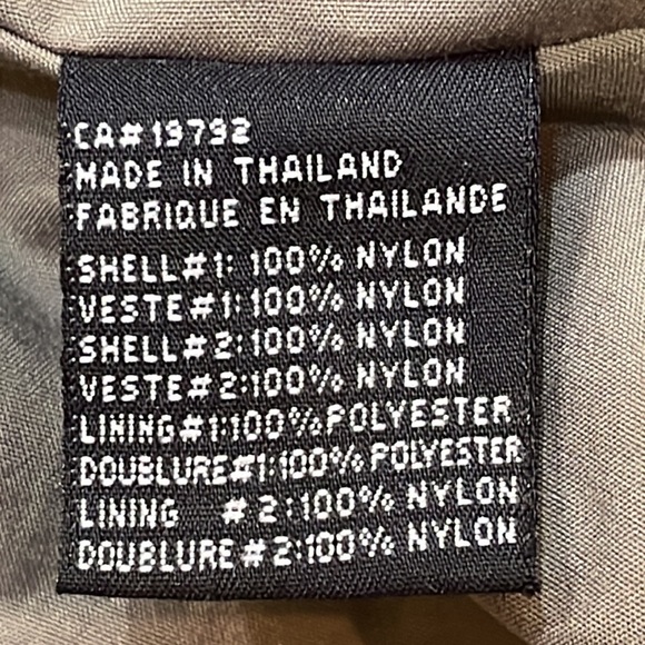 Timberland Performance Size XL Green Nylon Interior Pocket 3 Front Pocke… - Picture 16 of 16